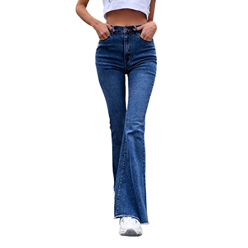 Jeans Damen, Jeanshose Damen Bootcut Schlaghose Hohe Taille Skinny Pants Mode Distressed Cargohosen Casual Frauen 90'S Flare High Rise Jeans Lässige Strecken Flared Jeans Slim Fit Jeanshose Jeans Damen, Jeanshose Damen Bootcut Schlaghose Hohe Taille Skinny Pants Mode Distressed Cargohosen Casual Frauen 90'S Flare High Rise Jeans Lässige Strecken Flared Jeans Slim Fit Jeanshose von boseucn