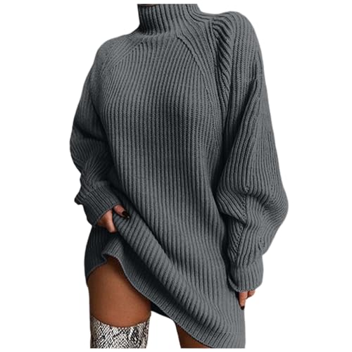 boseucn Damen Strickpullover Winter Baumwolle Strickpullover Damen Oversize Grobstrick Pullover Damen Gestreifter V-Ausschnitt Strickpullover Vintage Stricken Langarmshirt Pulli Sexy Sweater von boseucn