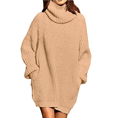 boseucn Damen Strickpullover Winter Baumwolle Strickpullover Damen Oversize Grobstrick Pullover Damen Gestreifter V-Ausschnitt Strickpullover Vintage Stricken Langarmshirt Pulli Sexy Sweater von boseucn