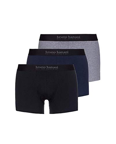 bruno banani Energie Cotton Pants 3er Pack Mixed M von bruno banani