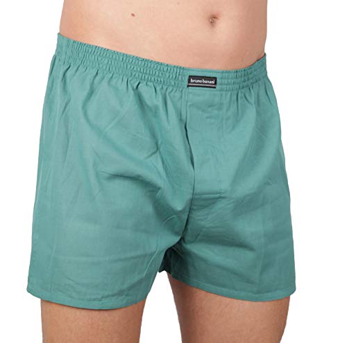 bruno banani Herren Boxershorts Unterhose Cotton (M, Petrol(107) ob) von bruno banani