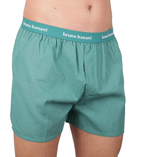 bruno banani Herren Boxershorts Unterhose Cotton (S, Petrol(107) mb) von bruno banani