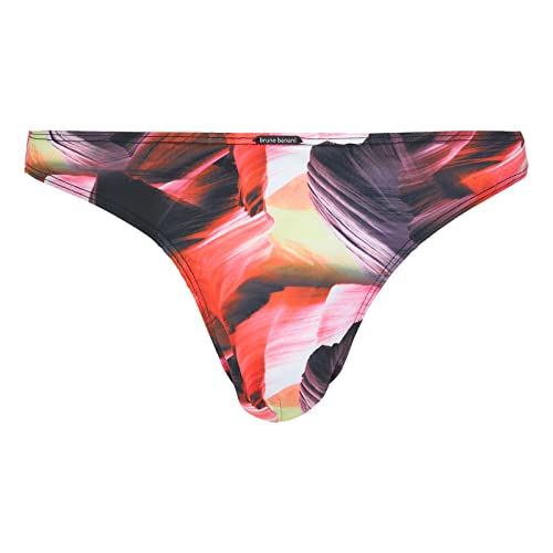 Bruno Banani Herren G-String, Canyon Print, L von bruno banani