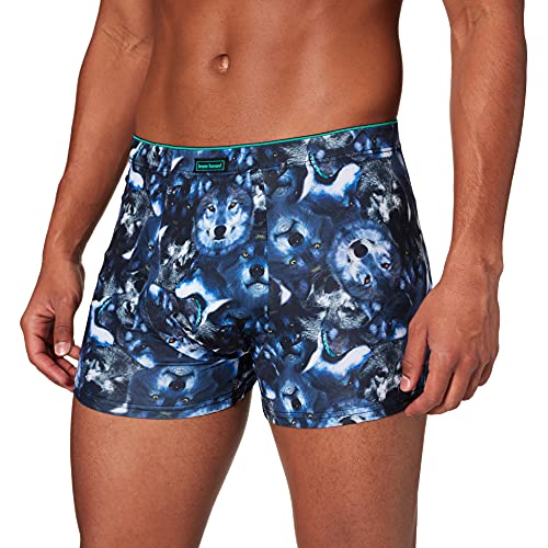 Bruno Banani Herren Mystery Short, Wolf Print, M von bruno banani