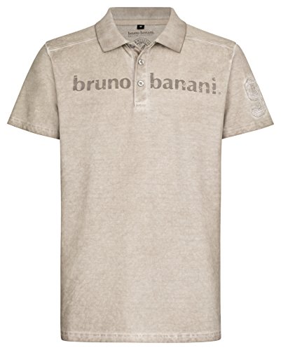 bruno banani Herren Polo Shirt in paloma, Größe L von bruno banani