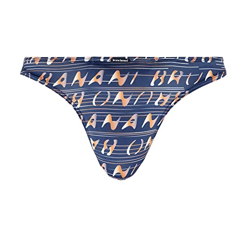 Bruno Banani Herren Partitur G-String, Letter Print, XXL EU von bruno banani