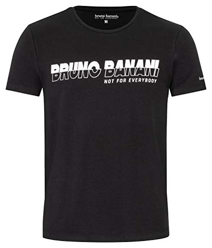 bruno banani Herren T-Shirt schwarz, Größe S von bruno banani