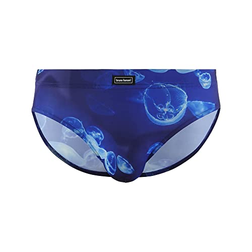 bruno banani Herren sportslip subaqua Slip, Jellyfish Print, L EU von bruno banani