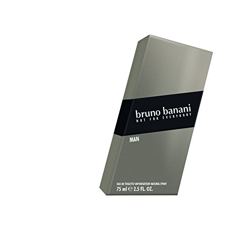 bruno banani Man, Eau de Toilette Natural Spray, Herb-aromatisches Herren Parfüm, 1 er Pack (1 x 75ml) von bruno banani