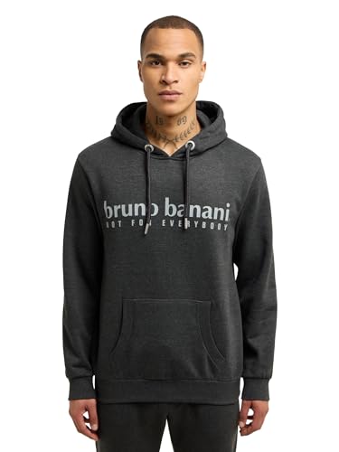 bruno banani Sweathoodie Anthrazit/Melange XL von bruno banani