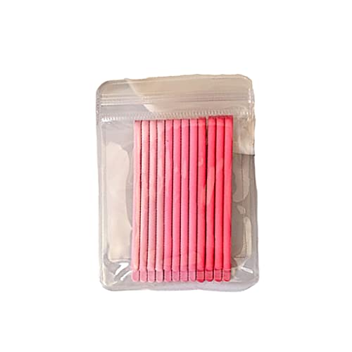 budiniao 12 Stück Für Bobby Pins Candy Color Clip Damen Mädchen INS Style Seitenclips Kopfbedeckung Haarspangen Styling Zubehör Kopfschmuck, Rosa von budiniao