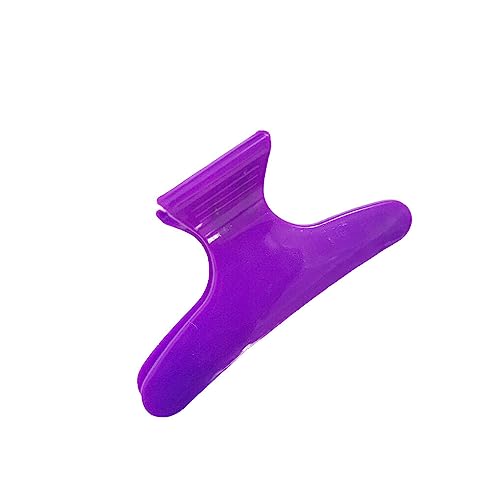 budiniao 12 Stück Haarteil Kralle DIY Crafting Styling Tool Mädchen Dekorationen Professionelle Friseurklammer Erwachsene Weiblich, Violett von budiniao