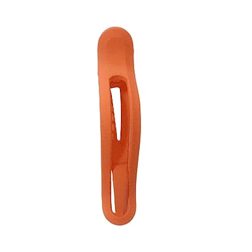 budiniao Bunte Haarnadeln Koreanische Mode Einfarbig Für Bobby Pin Große Haar Kopfbedeckung Clip Schöne Accessoires Kinder Mädchen, Orange von budiniao