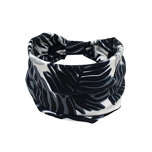 budiniao Stirnbänder Bohemian Blumen Sport Stretch Haarbänder Bandana mit breiter Krempe Zubehör Turban Übung Mädchen Joggen Yoga, Geben Sie 21 ein von budiniao