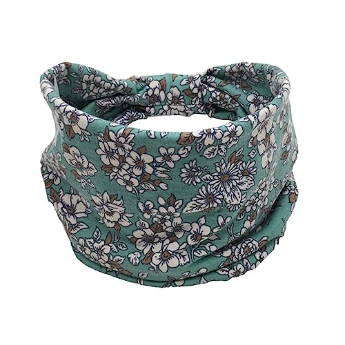 budiniao Stirnbänder Bohemian Blumen Sport Stretch Haarbänder Bandana mit breiter Krempe Zubehör Turban Übung Mädchen Joggen Yoga, Typ 2 von budiniao