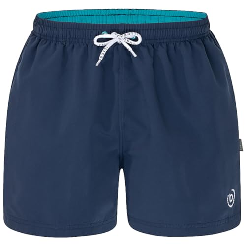 bugatti® - Herren Badeshort in Marine blau (Bund Innen türkis), Größe XXXXL 4XL von bugatti