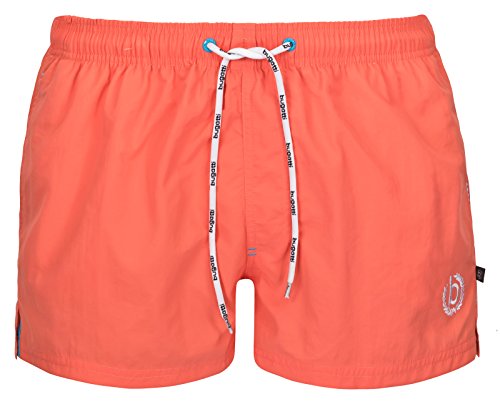 bugatti Kurze Herren Badeshorts in orange Größe XL von bugatti