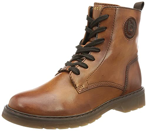 bugatti Damen 431A46354050 Mode-Stiefel, Cognac/Cognac, 38 EU von bugatti