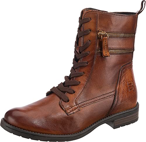 bugatti Damen Ronja Mode-Stiefel, Cognac, 42 EU von bugatti