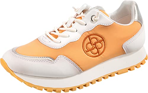 bugatti Damen Siena Sneaker, Offwhite/orange, 38 EU von bugatti