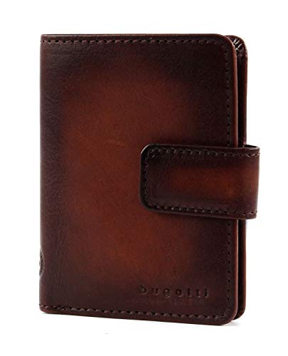 bugatti Domus RFID Credit Card Case 9CC Cognac von bugatti