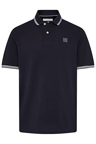 bugatti Herren 8150-35001 Poloshirt, Blau (Marine 390), Medium von bugatti