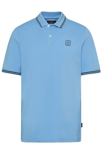 bugatti Herren 8150-55001A Polohemd, blaugrau-340, XXL von bugatti