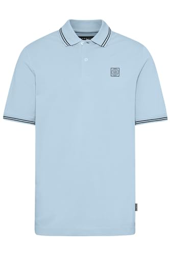 bugatti Herren 8150-55001A Polohemd, hellblau-320, XL von bugatti