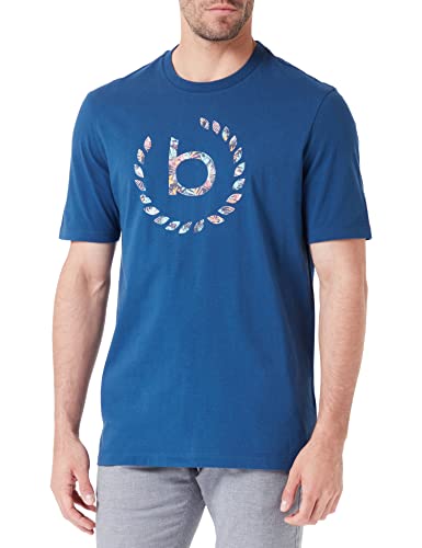 bugatti Herren 8350-35044 T-Shirt, marine-370, Regular von bugatti