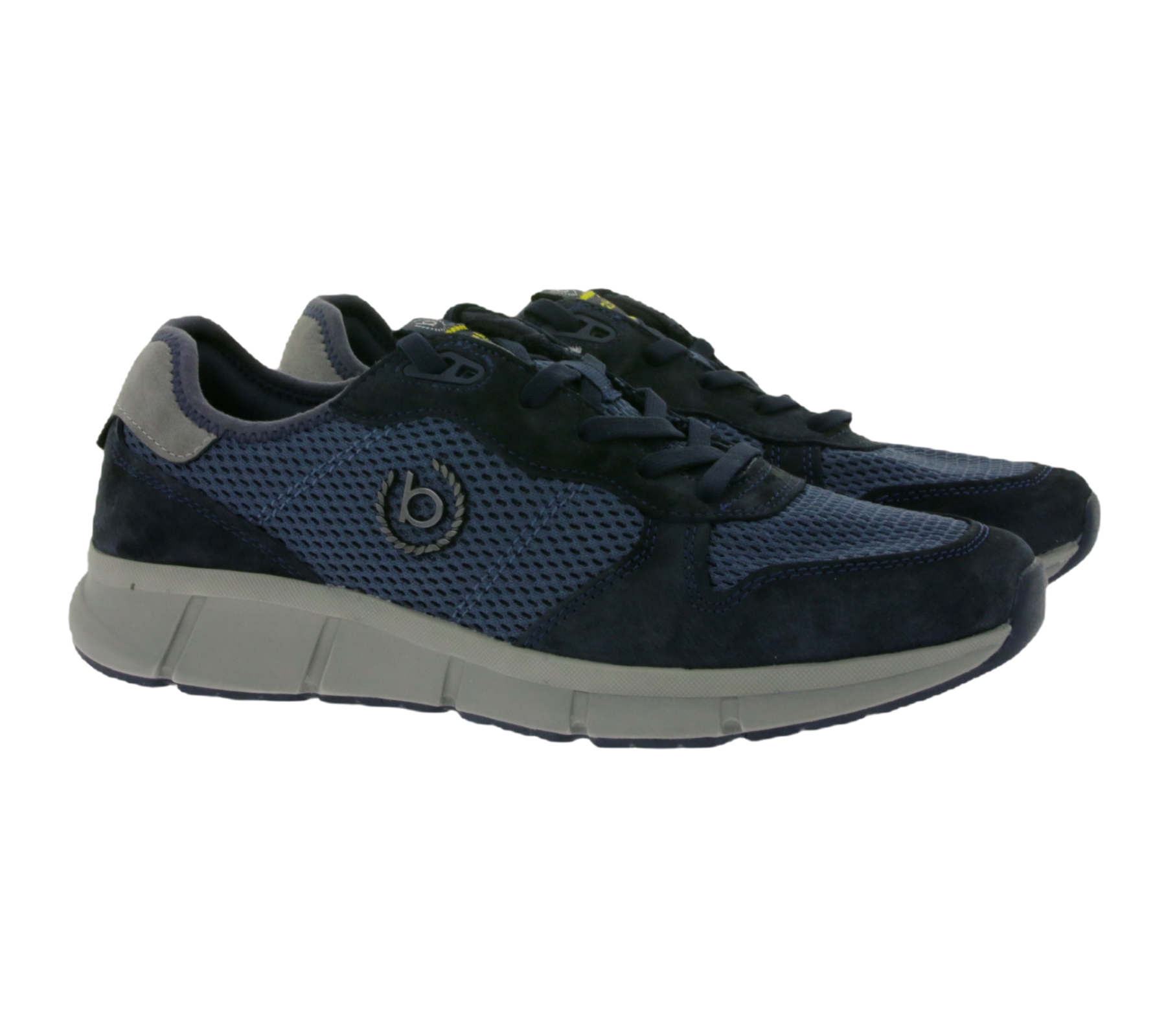 bugatti Herren Schnür-Schuhe Sneaker mit Wechselfußbett und Memory Foam 341-A7R01-7500-4000 Blau von bugatti