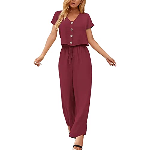 Anzug Damen Sommer Hosenanzug Damen Tüll Abendanzug Sets Zweiteiler Chiffon Lose Fledermaus Shirt Und Hohe Taille Hosenanzug Elegant Vintage 2-Teiliges Set Outfit Festlich Hosenanzug Anzug Damen Sommer Hosenanzug Damen Tüll Abendanzug Sets Zweiteiler Chiffon Lose Fledermaus Shirt Und Hohe Taille Hosenanzug Elegant Vintage 2-Teiliges Set Outfit Festlich Hosenanzug von callmo