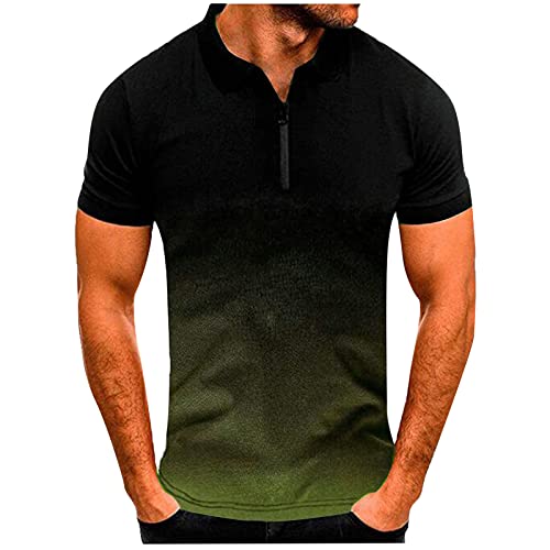 Leinenhemd Herren T-Shirt Herren Unterhemd Oversize Herrenmode Rundhals Basic T-Shirt Sommer Lustig Slim Fit Kurzarm T Shirt mit Print Lang Shirt Baumwolle Bluse Streetwear Tshirt Oberteil von callmo