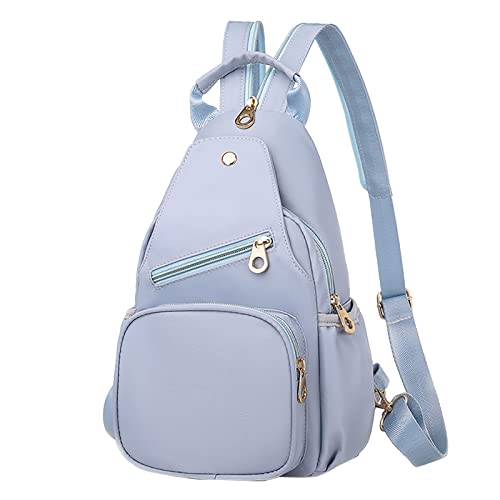 Rucksack Damen，Rucksack Damen Anti Diebstahl Nylon Handtaschen Wasserdichte 2 in 1 Schultertasche Casual Daypack Klein Reiserucksack für Frauen Mädchen Damen-Umhängetaschen Klein Schultertasche Damen von callmo