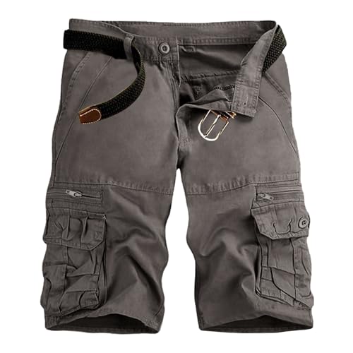 callmo Cargohose Short Sommer Shorts Herren Cargo Kurze Hosen Stretch Große Größen Leicht Bermuda Chino Kurze Hose Stoffshorts Sport Relaxed Fit Wanderer Camping Funktionshose Mit Multi Taschen von callmo