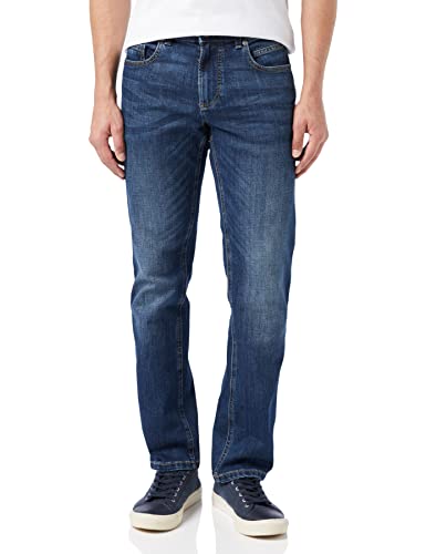 camel active Herren Relaxed Fit 5-Pocket Jeans aus Baumwolle 36 Blau menswear-38/36 von camel active