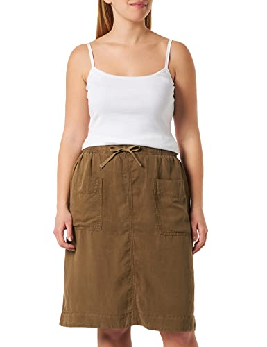 Camel Active Womenswear Damen 392030/7411 Rock, Military Olive, 40 von camel active