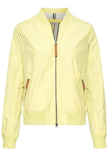 camel active Damen Kurzer Blouson aus recyceltem Polyester Gelb womenswear-40 von camel active