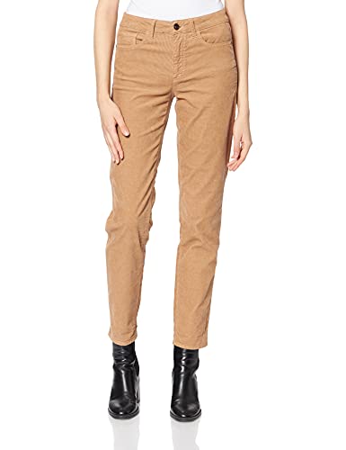 camel active Damen Cordhose Straight Fit 32 Caramel womenswear-28/32 von camel active