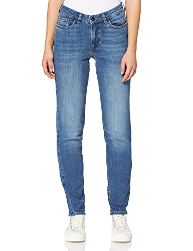 camel active Damen Jeans aus Baumwollmischgewebe 32 Indigo womenswear-33/32 von camel active