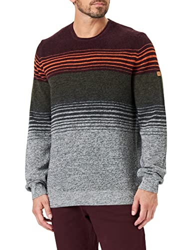 camel active Herren 409545/8K14 Pullover, Merlot, 3XL von camel active