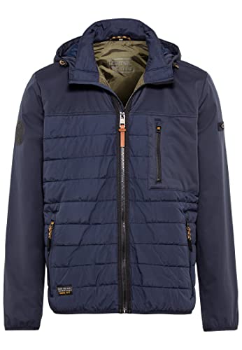 camel active Herren Hybrid-Blouson mit Kapuze Blau, menswear-50 camel active Herren Hybrid-Blouson mit Kapuze Blau, menswear-50 von camel active