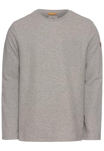camel active Herren Langarmshirt mit Brusttasche Grau, Menswear-S camel active Herren Langarmshirt mit Brusttasche Grau, Menswear-S von camel active