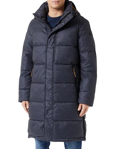 camel active Herren Warmer Steppmantel mit abnehmbarer Kapuze Dunkelgrau, menswear-66 camel active Herren Warmer Steppmantel mit abnehmbarer Kapuze Dunkelgrau, menswear-66 von camel active