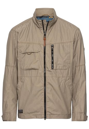 camel active Herren Leichter Blouson mit Stehkragen Beige menswear-48 von camel active