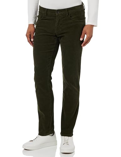 camel active Herren Regular Fit 5-Pocket Cordhose 32 Dunkel Khaki menswear-32/32 von camel active