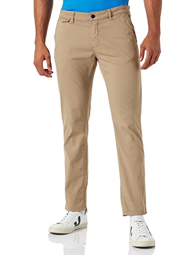 camel active Herren Regular Fit Houston Chino Klassische Hose, Braun, 34W / 32L von camel active