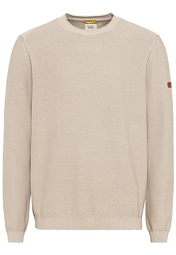 camel active Herren Strickpullover aus Organic Cotton Beige Menswear-L von camel active