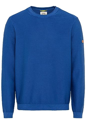 camel active Herren Strickpullover aus Organic Cotton Blau Menswear-L von camel active