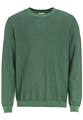 camel active Herren Strickpullover aus Organic Cotton Dunkelgrün Menswear-XXL von camel active