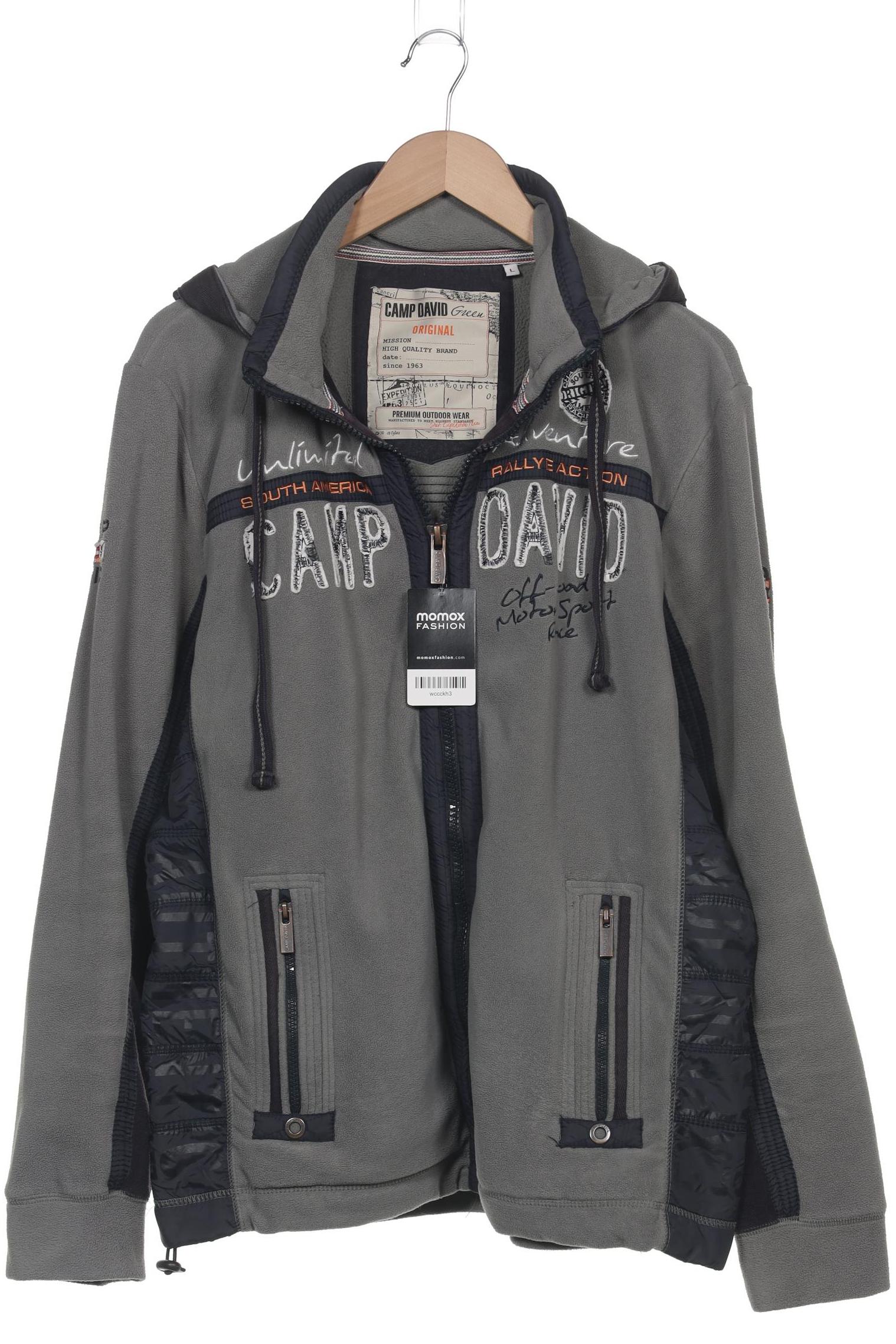 Camp David Herren Jacke, grün, Gr. 52 von camp david